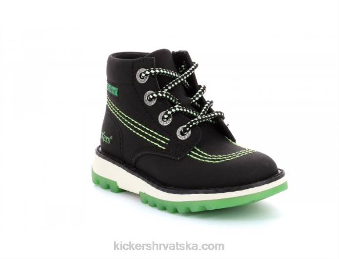 kickrally20 crno zelena djeca Kickers22XJ819