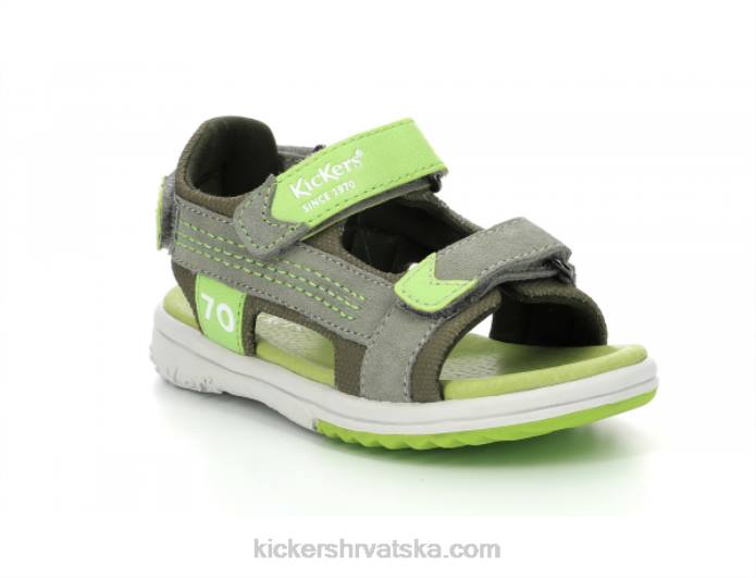 avion svijetli kaki djeca Kickers22XJ641