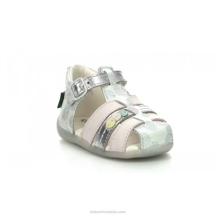 bigfly-2 bijele ružičaste točkice multico djeca Kickers22XJ645