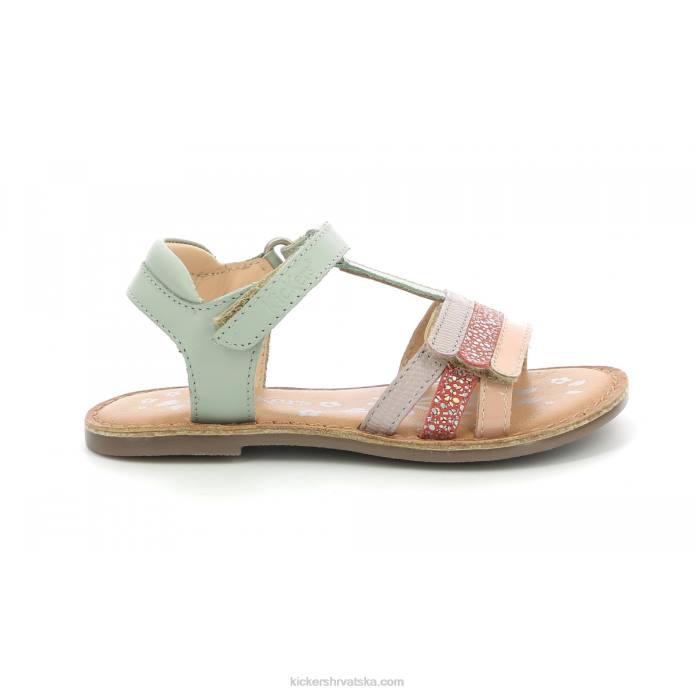 diamanto svijetlo zelena ružičasto ljubičasta djeca Kickers22XJ425