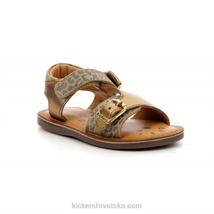 diazz brončani leopard djeca Kickers22XJ568