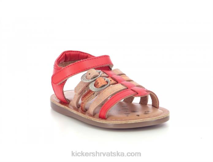 diveta narančasta metalizirana djeca Kickers22XJ617