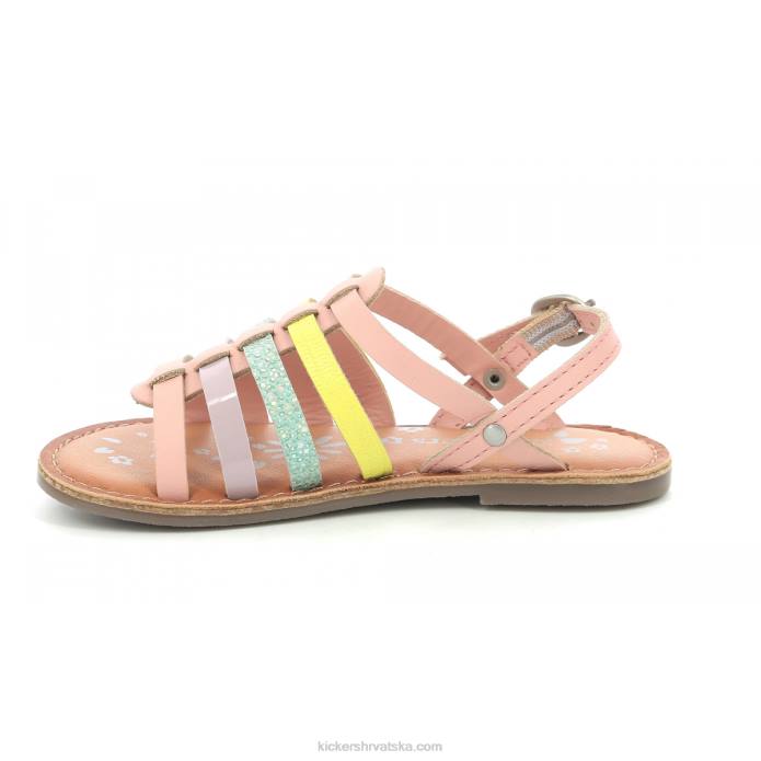 dixon ružičasta žuta ljubičasta zelena djeca Kickers22XJ421