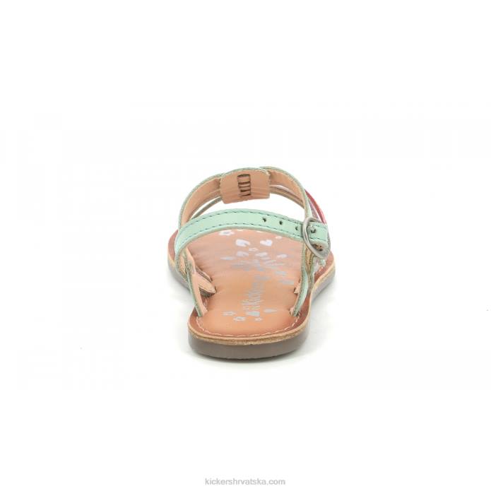 dixon svijetlo zelena ružičasto ljubičasta djeca Kickers22XJ422