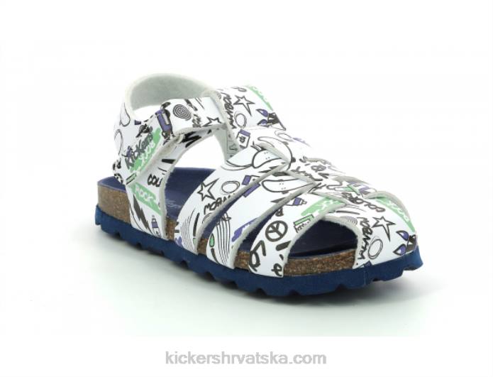 ljetna bijela ulica djeca Kickers22XJ396