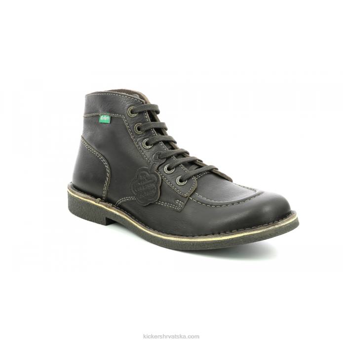 kickstoner tamnosmeđa perm smeđi potplat muškarci Kickers22XJ352