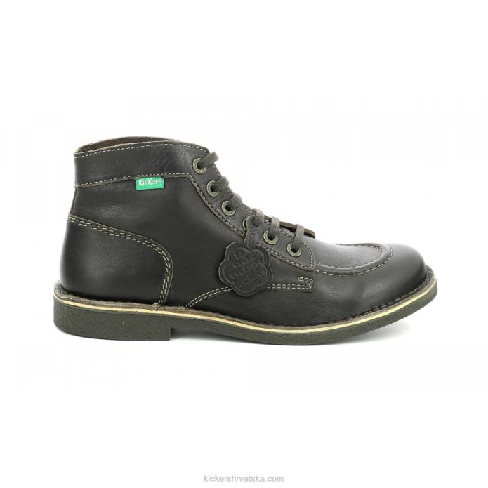 kickstoner tamnosmeđa perm smeđi potplat muškarci Kickers22XJ352