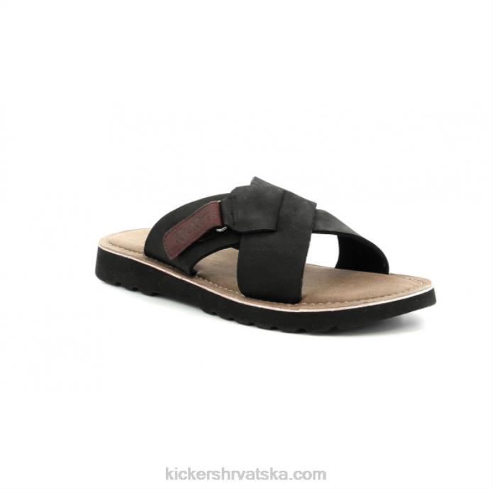 udarac nostra crna muškarci Kickers22XJ302