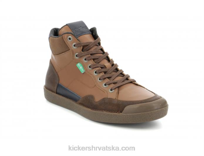 kick triparty deva cognac mornarica muškarci Kickers22XJ324