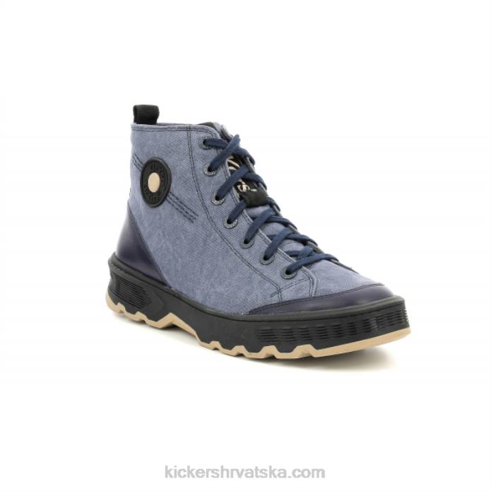 kick way blue muškarci Kickers22XJ306