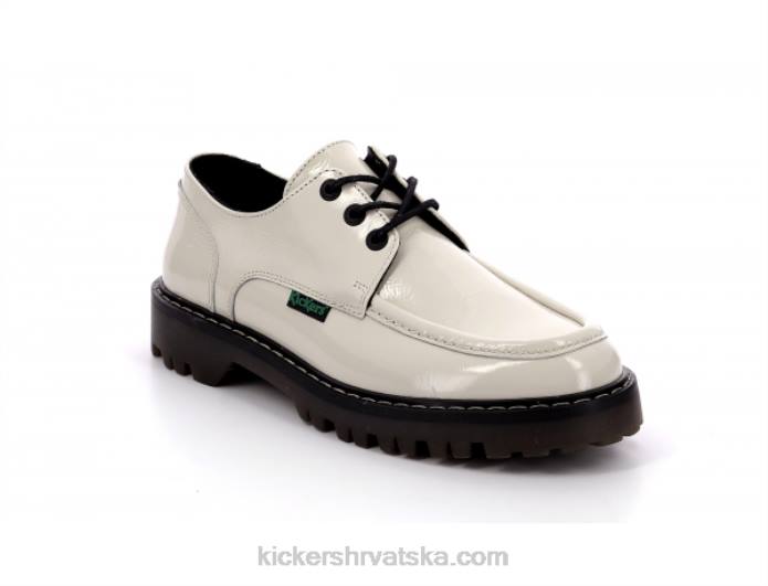 kick decklow patent off bijelo žene Kickers22XJ145