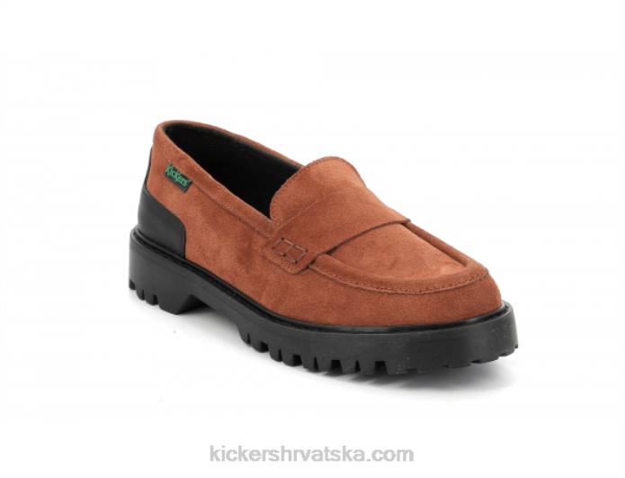 deck loafer narančasta hrđa žene Kickers22XJ185