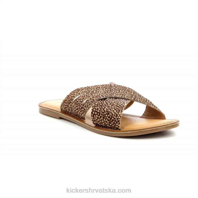 kick day crno tiskan žene Kickers22XJ83