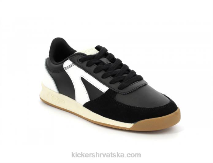 kick krack crno bijelo žene Kickers22XJ179