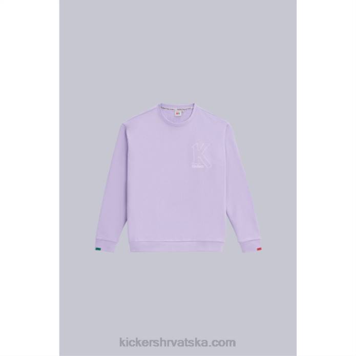 veliki k džemper ljubičasti uniseks Kickers22XJ1026