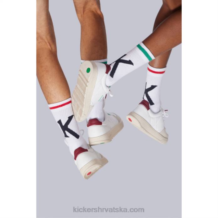 velika k čarapa bijela uniseks Kickers22XJ1064