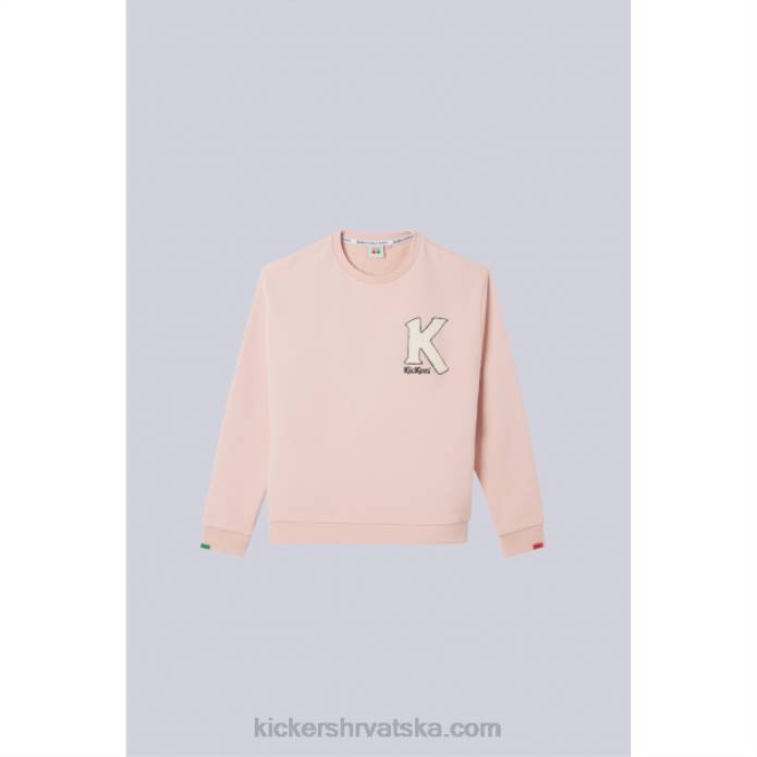 majice s okruglim izrezom ružičaste uniseks Kickers22XJ1023